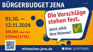 Bürgerbudget Plakat 2026