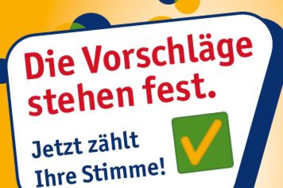 Bürgerbudget Plakat
